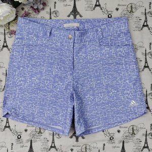 Adidas Golf Chalk Purple Print Shorts